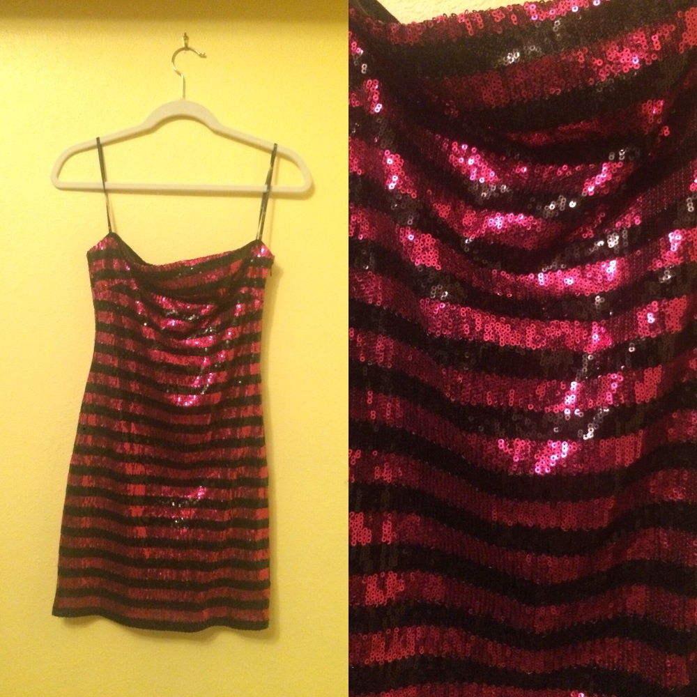 Sequins Staples Tube Dress